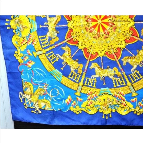 Authentic Hermès Lunapark Silk Scarf - Picture 5 of 10